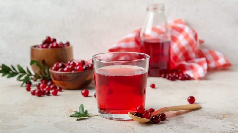 Cranberry juice