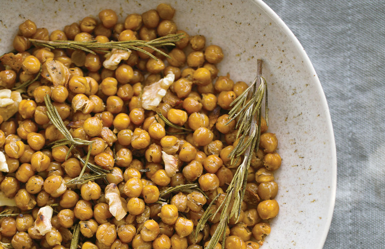 Spicy Baked Chickpeas