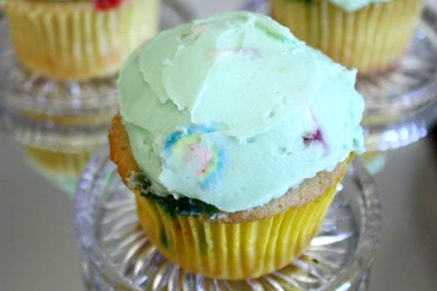 Lucky Charms Cupcakes