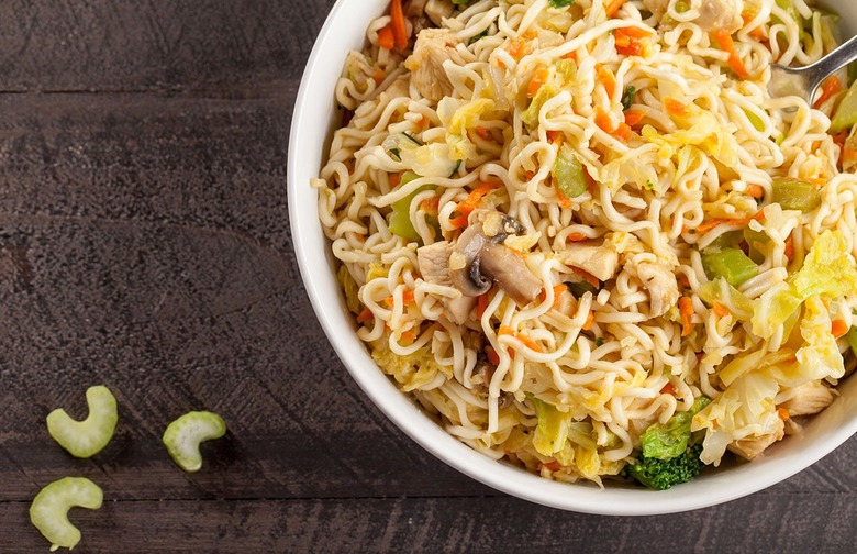 Chicken Ramen Noodle Salad 