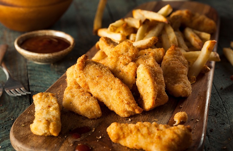 Honey Barbecue Baked Chicken Tenders 