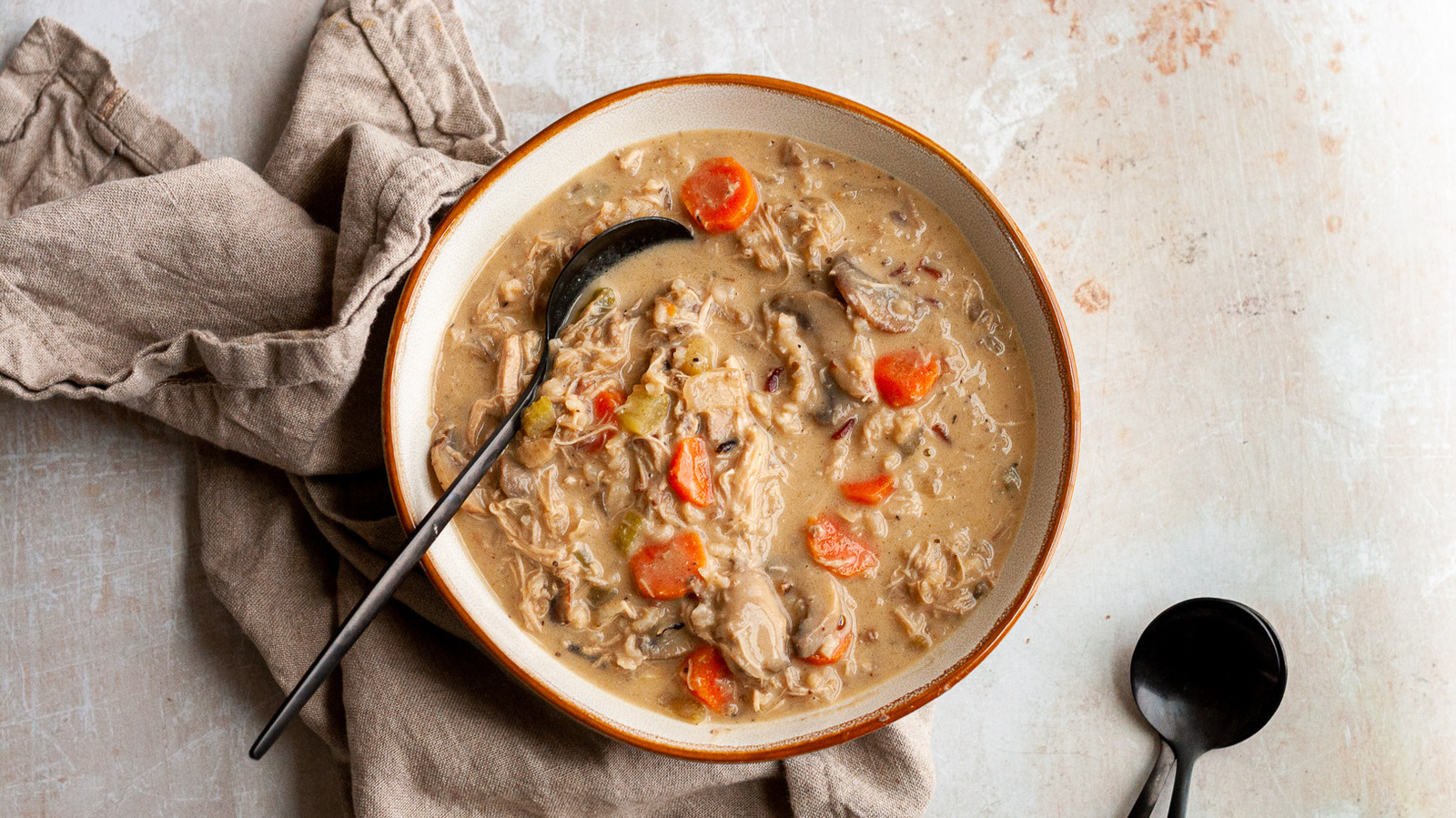 Creamy Chicken and Wild Rice Soup ⋆ Real Housemoms