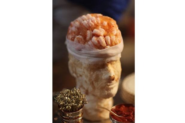 Shrimp Cocktail Brains