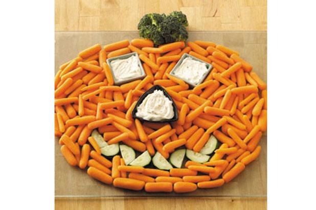 Pumpkin Vegetable Tray