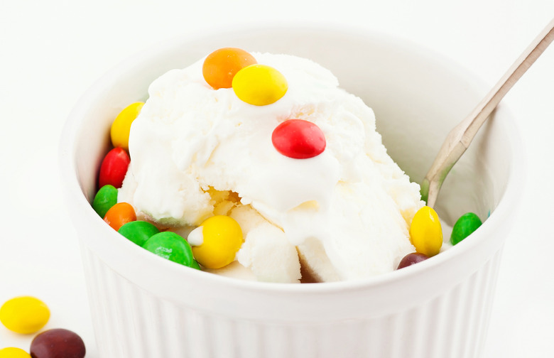 M&Ms Cookie Dough Ice Cream