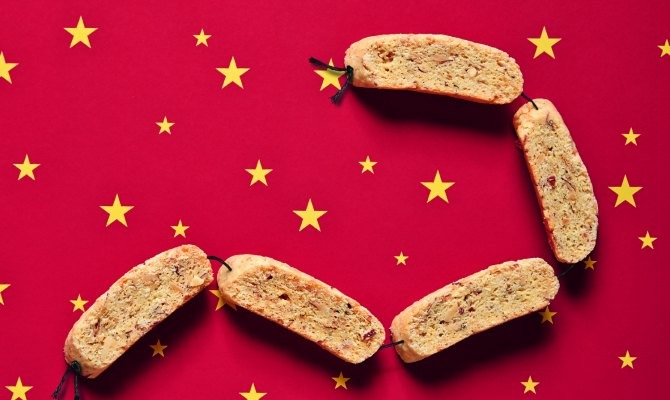 Crispy Pancetta Biscotti