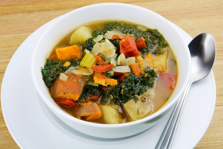 Sweet Potato Kale Soup