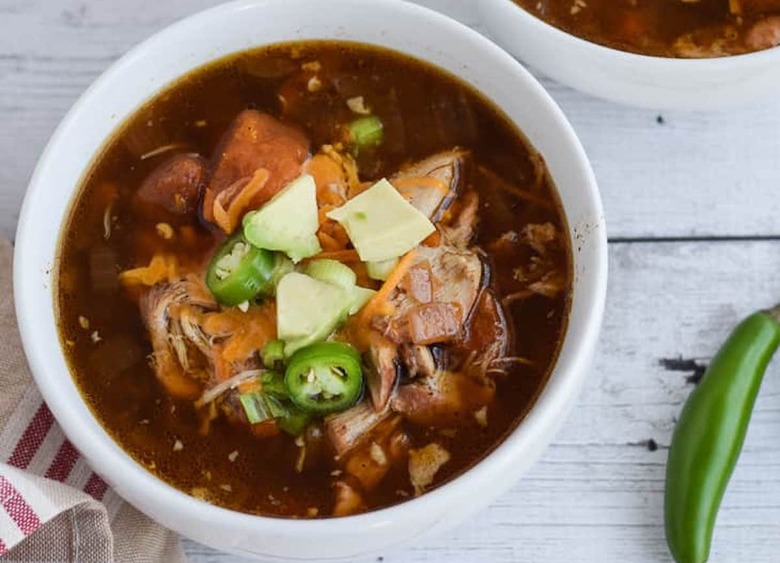 Slow Cooker Mexican Chicken Soup