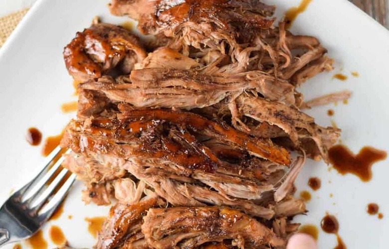 Slow Cooker Balsamic Pork