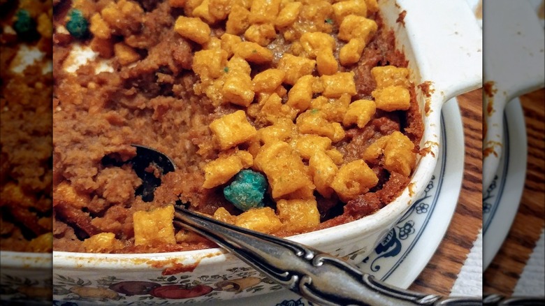 Sweet potato Cap'N Crunch Casserole