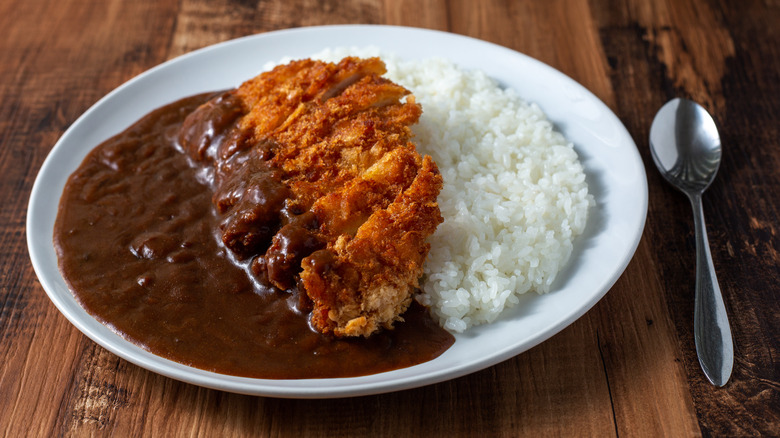 Japanese katsu curry