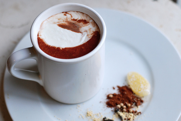 Chai Spiced Hot Chocolate