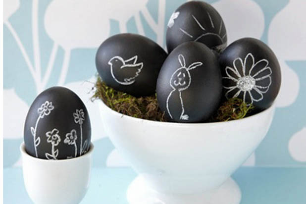 Chalkboard Eggs