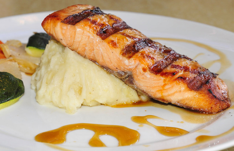 Chile-Honey-Glazed Salmon