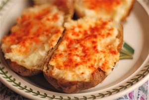 Cheesy, Twice-Baked Potatoes 