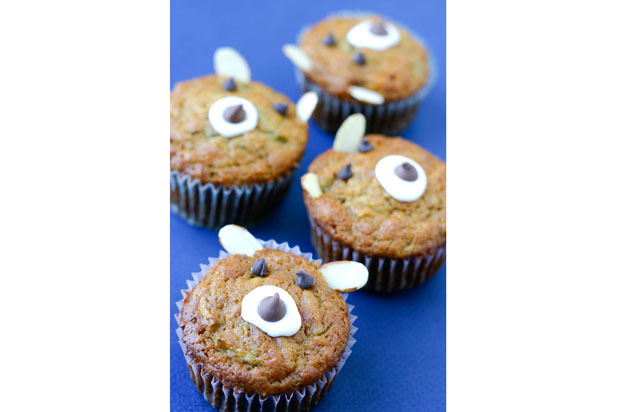 Apple Cider Bear Muffins