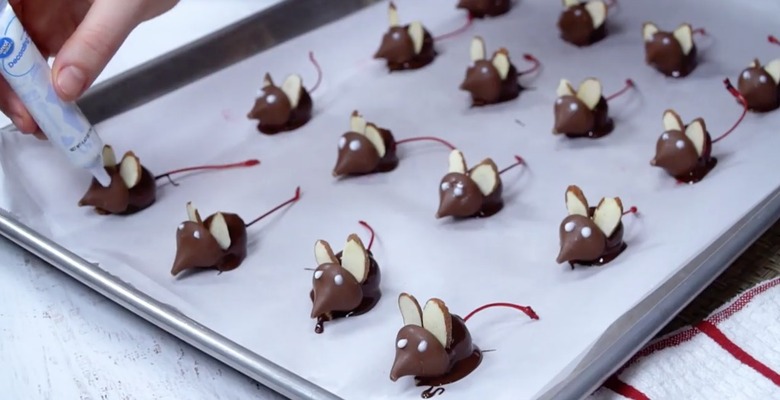 Chocolate-Covered Cherry Mice