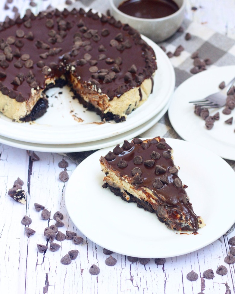 Slow-Cooker Double Chocolate Espresso Cheesecake