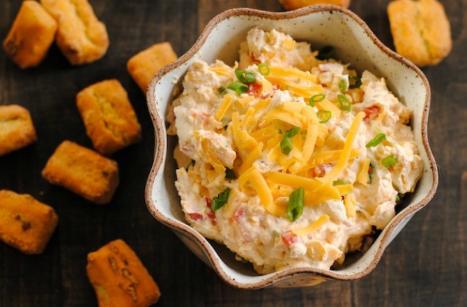 Lightened-Up Pimento Cheese Dip