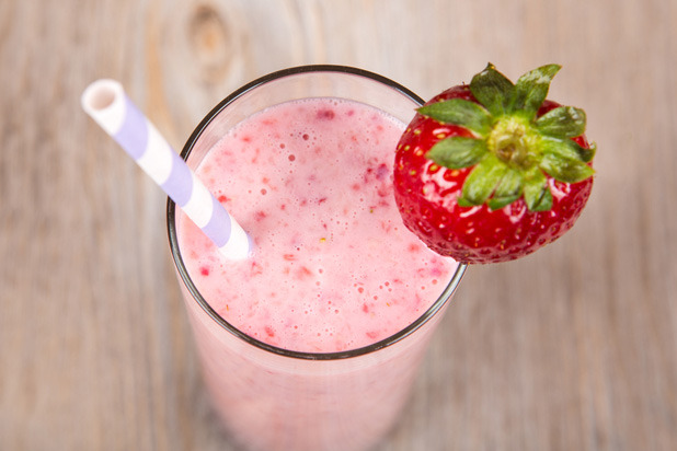 Fresh Strawberry Milkshake