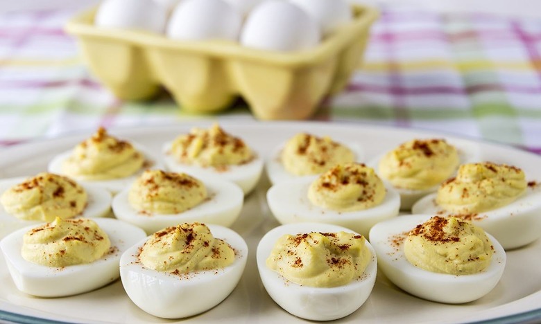 deviled eggs