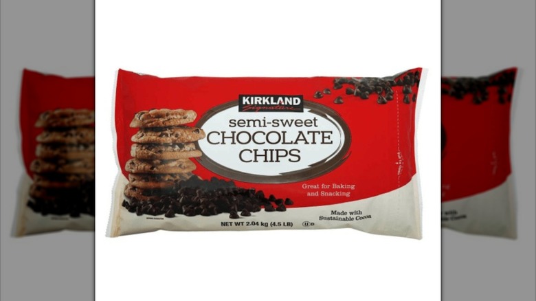 Bag of Kirkland Chocolate Chips