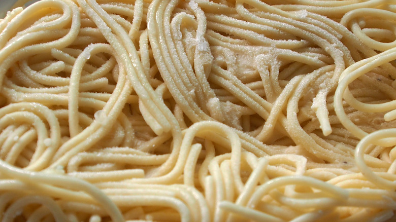 frozen spaghetti noodles