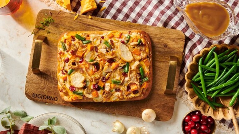 DiGiorno thanksgiving pizza