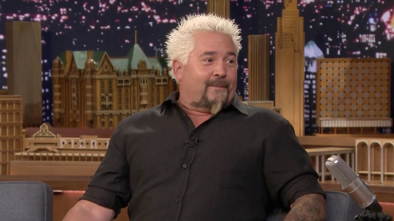 Guy Fieri on talk show