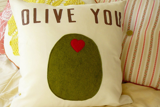 Olive You — Pillow Cover