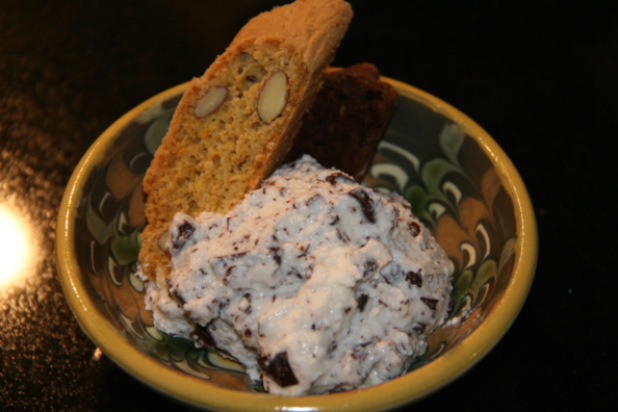 Sweet Ricotta and Chocolate Dip