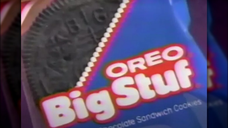 package of oreo big stuf from 1987 commercial