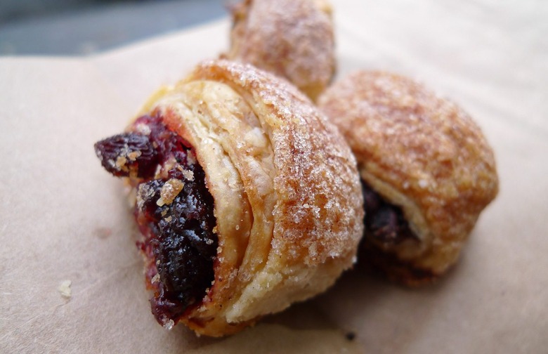 Candied Ginger, Blackberry, and Almond Rugelach