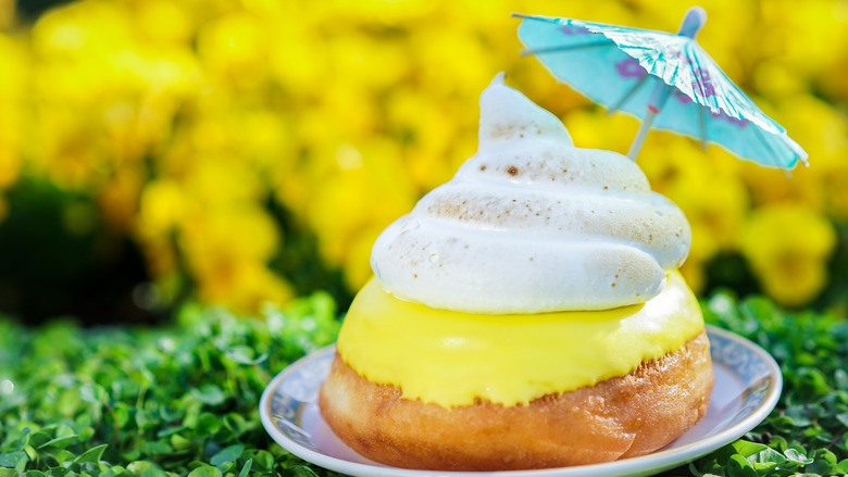 Disneyland Dole Whip doughnut