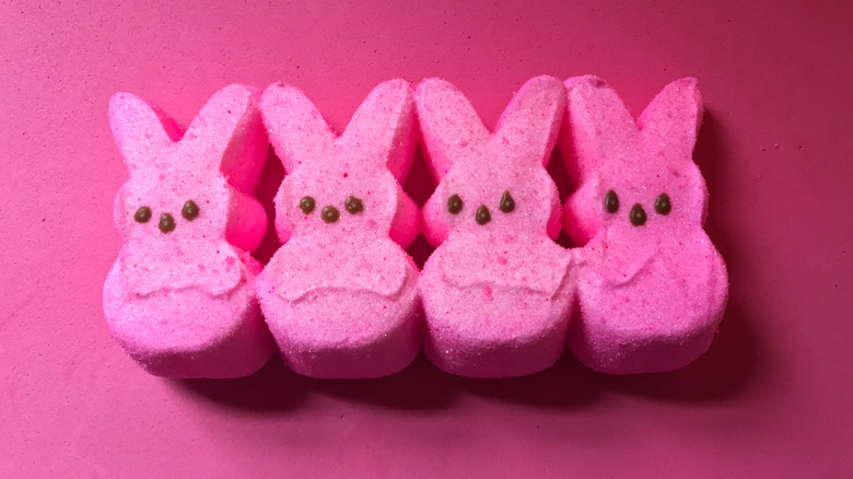 pink bunny peeps