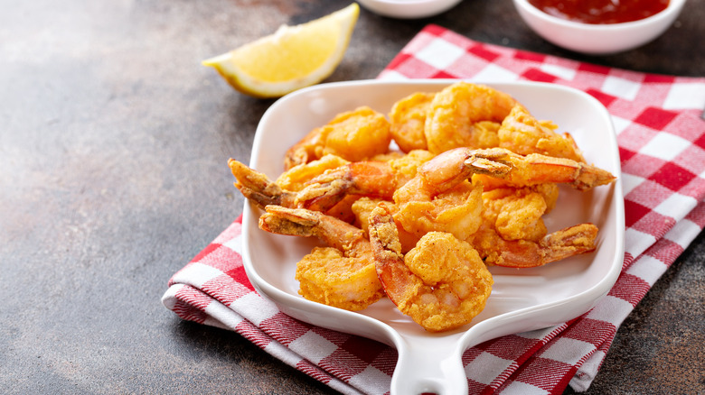 Southern fried shrimp