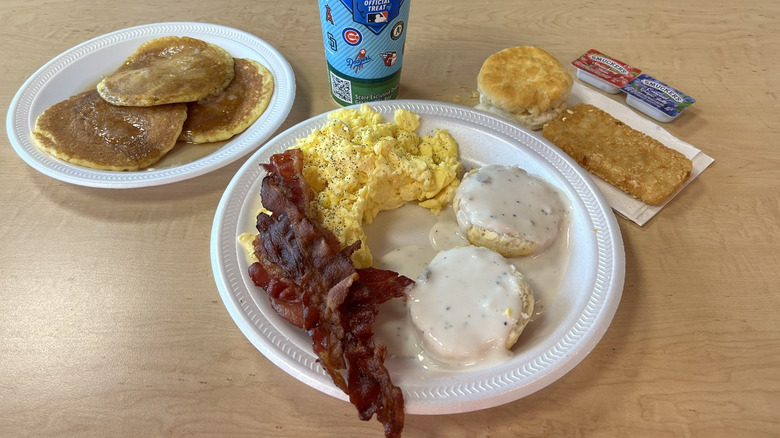 breakfast at Dairy Queen