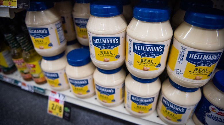 Jars of mayo