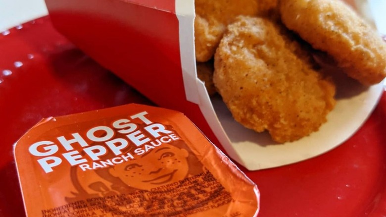 wendy's ghost pepper ranch with nuggets