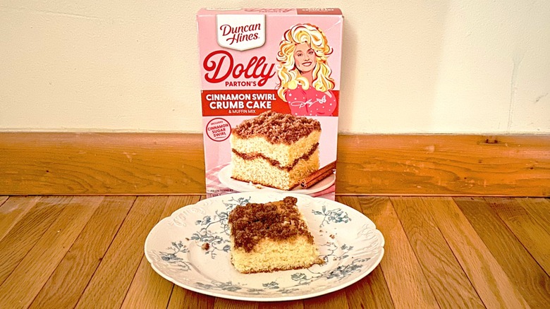 Dolly Parton's Cinnamon Swirl Crumb Cake & Muffin Mix 