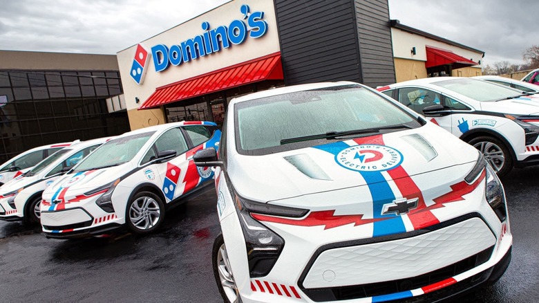 Domino's new Chevy Bolt Electric Cars