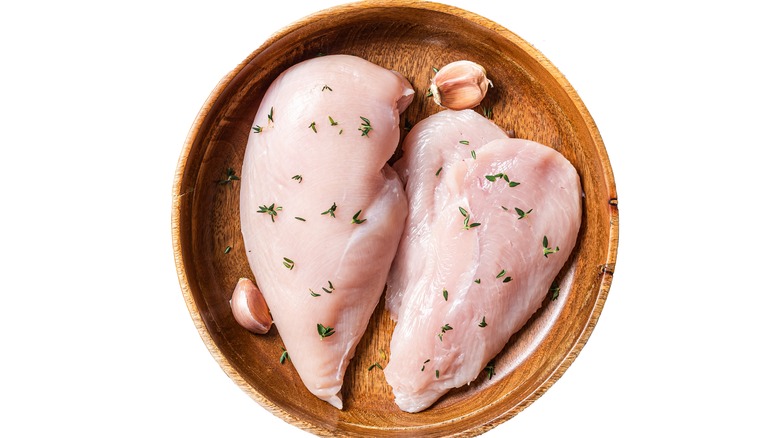 raw chicken breast