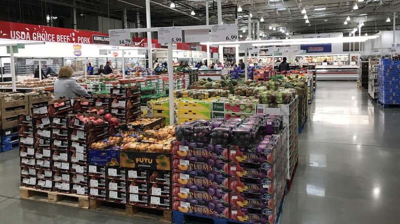 Costco produce section