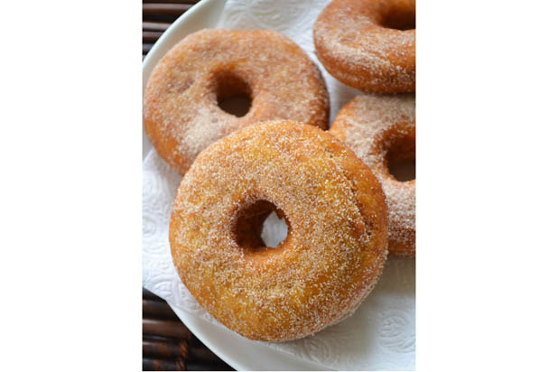 Pumpkin Spice Cake Donuts