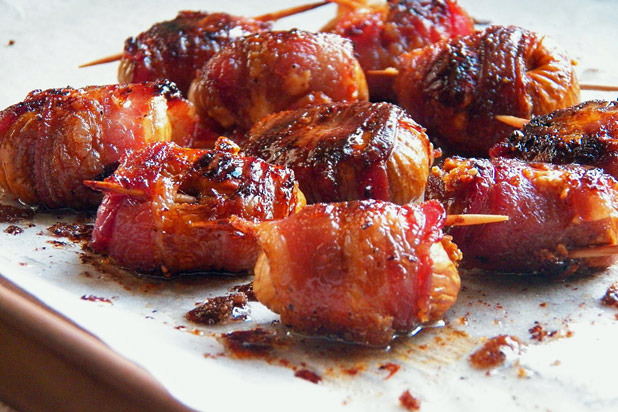 Bacon-Wrapped Figs