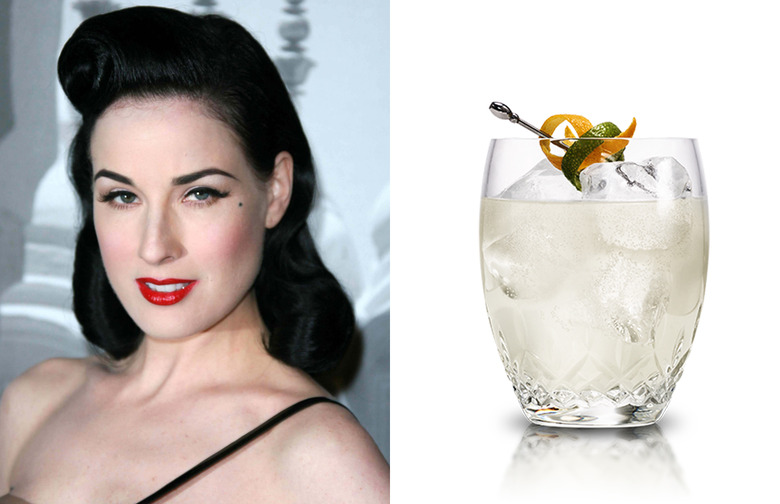 Dita Von Teese: Cointreau Rickey