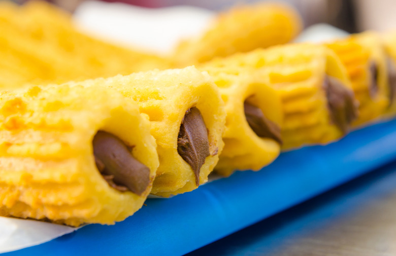 Spain: Churros con Chocolate