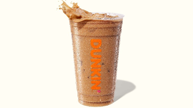 Dunkin' butter pecan iced coffee