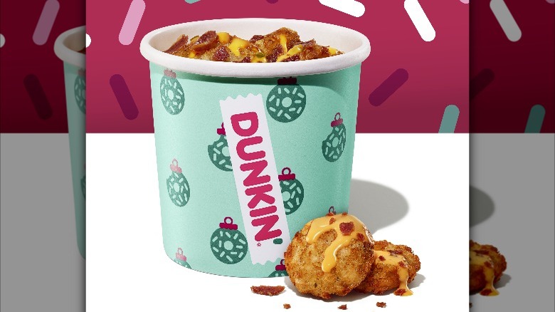 Dunkin' loaded hash browns