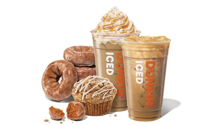 Dunkin' fall items 